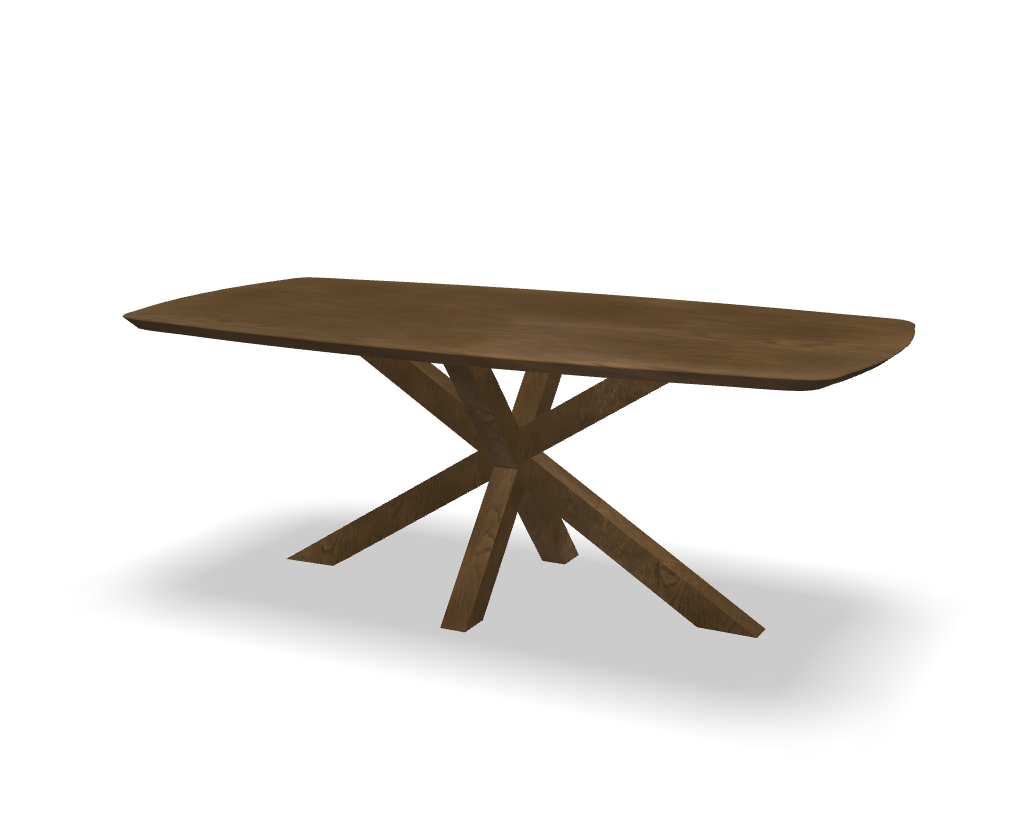 Deens ovale eikenhouten eettafel Marco