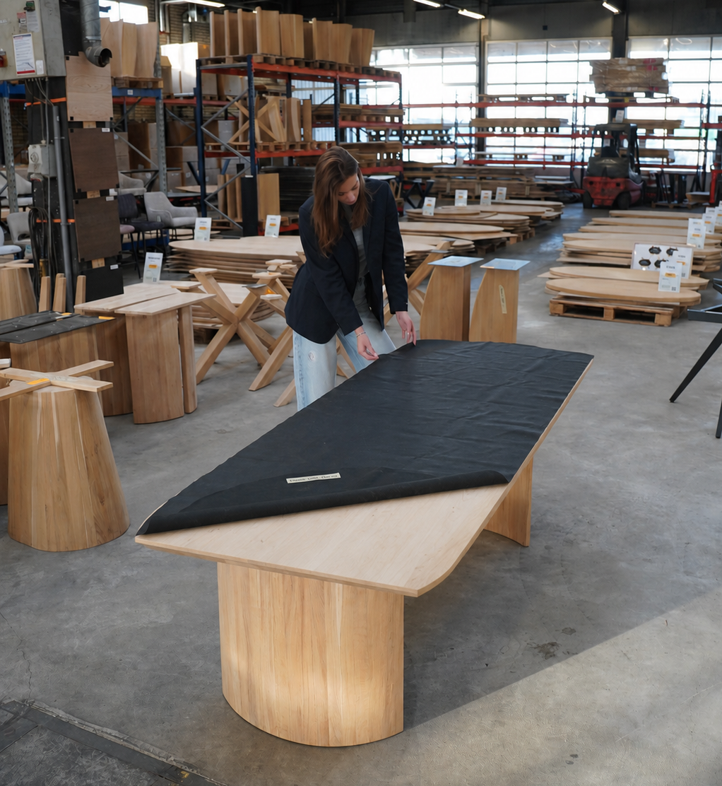 Knippatroon Deens ovale tafel