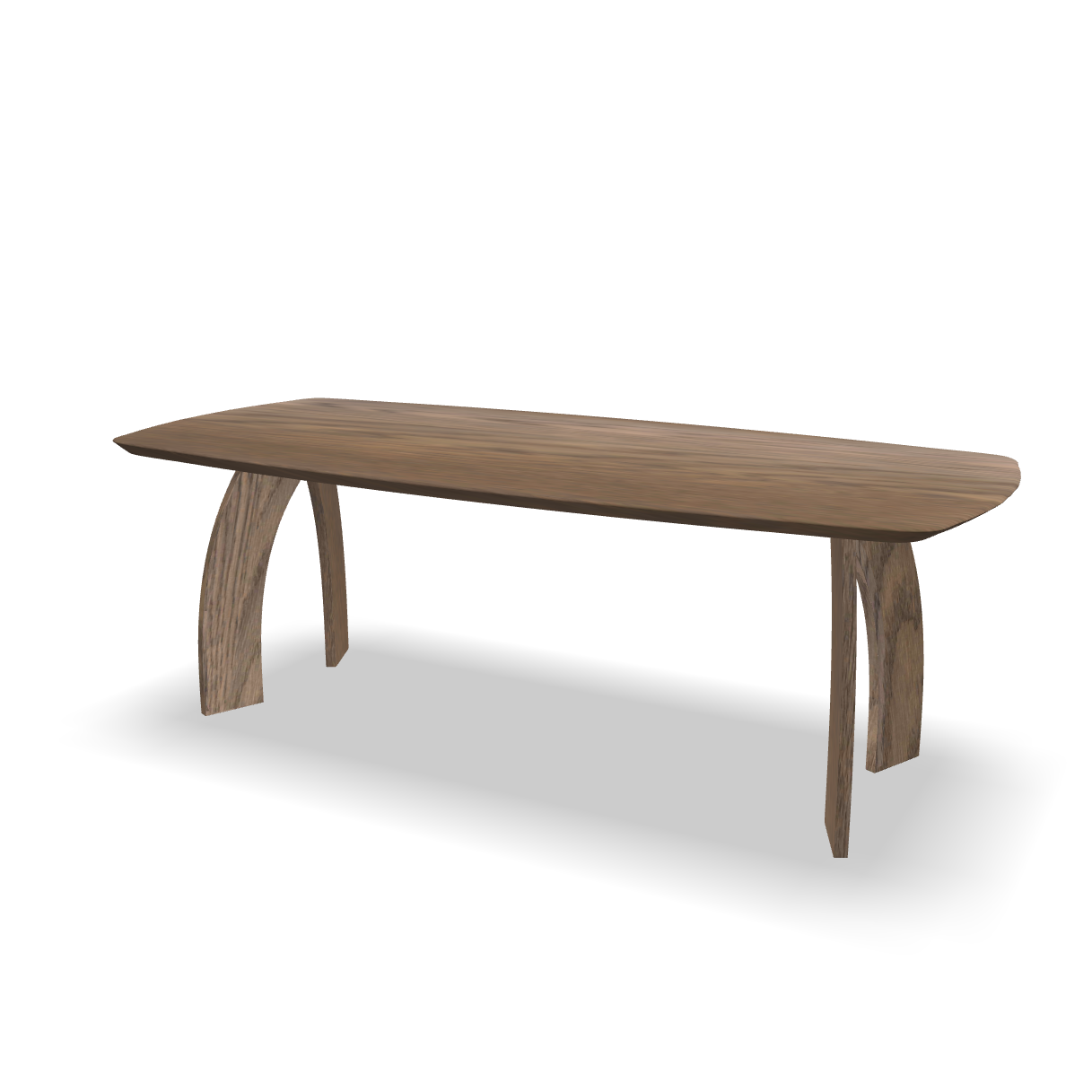 Deens ovale eikenhouten eettafel Hola