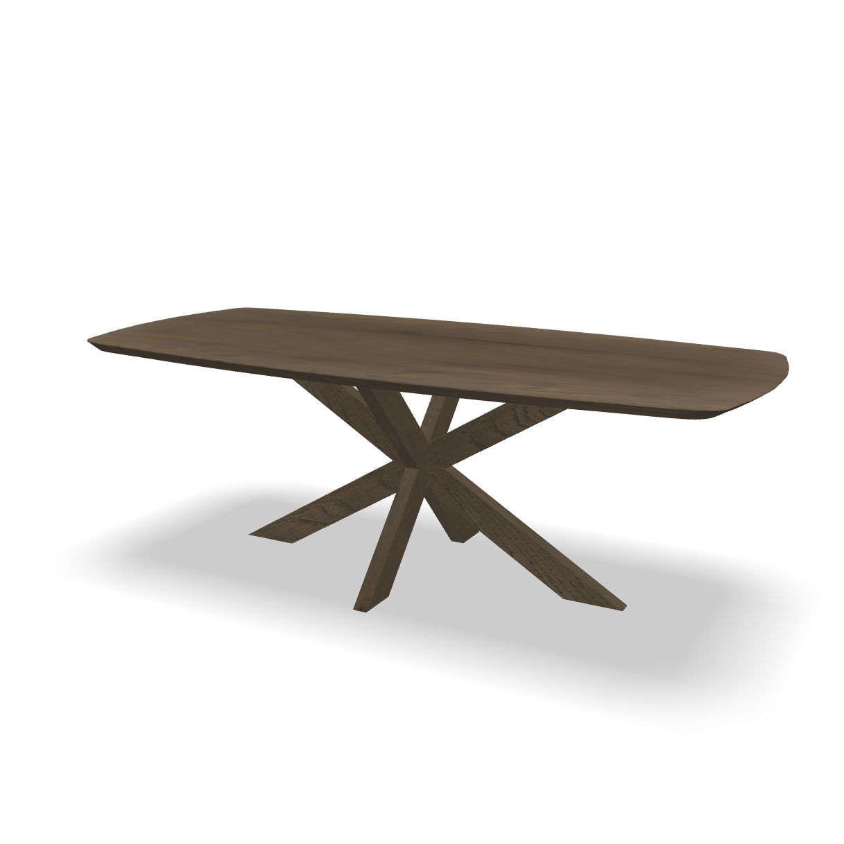 Deens ovale eikenhouten eettafel Janneke