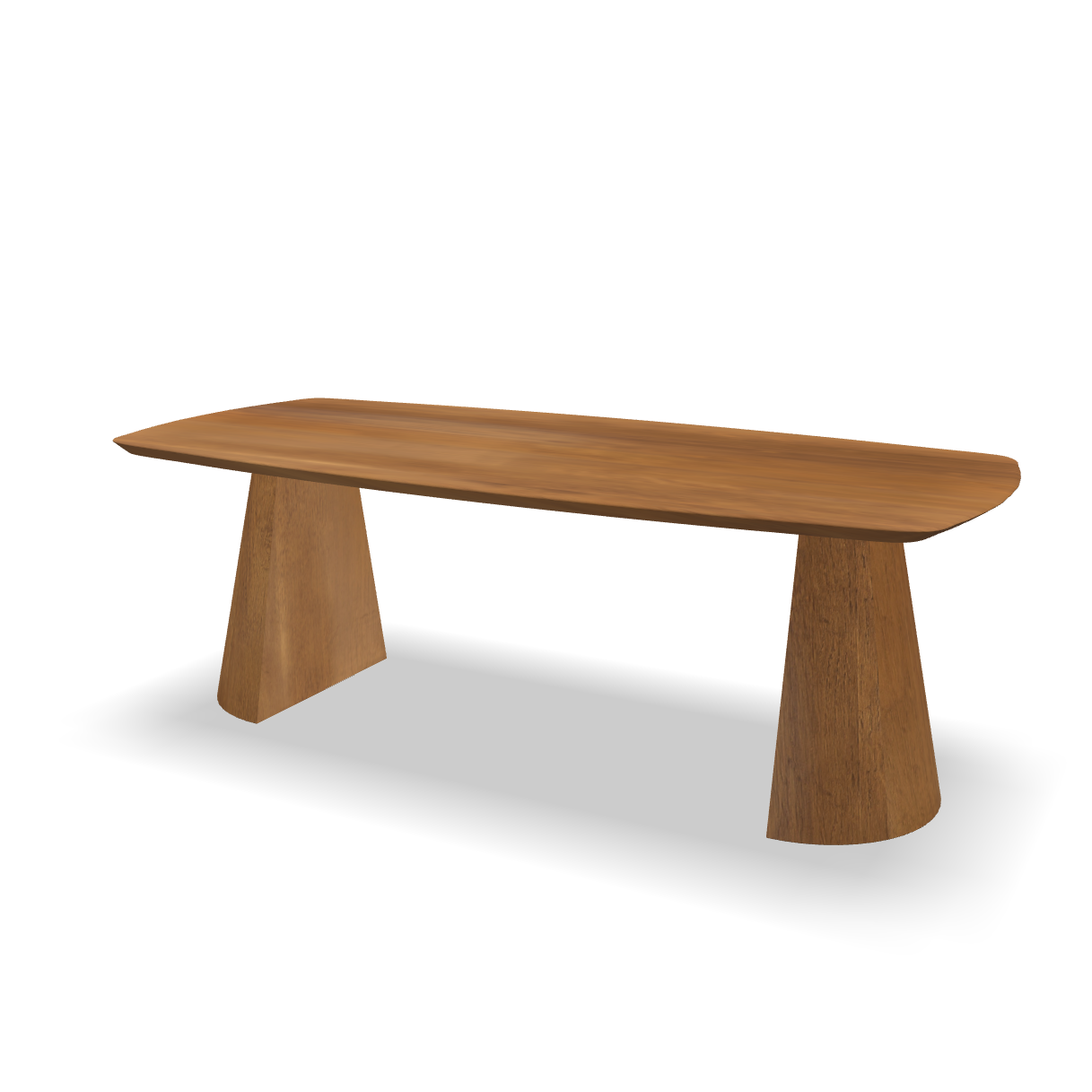 Deens ovale eikenhouten eettafel Joep