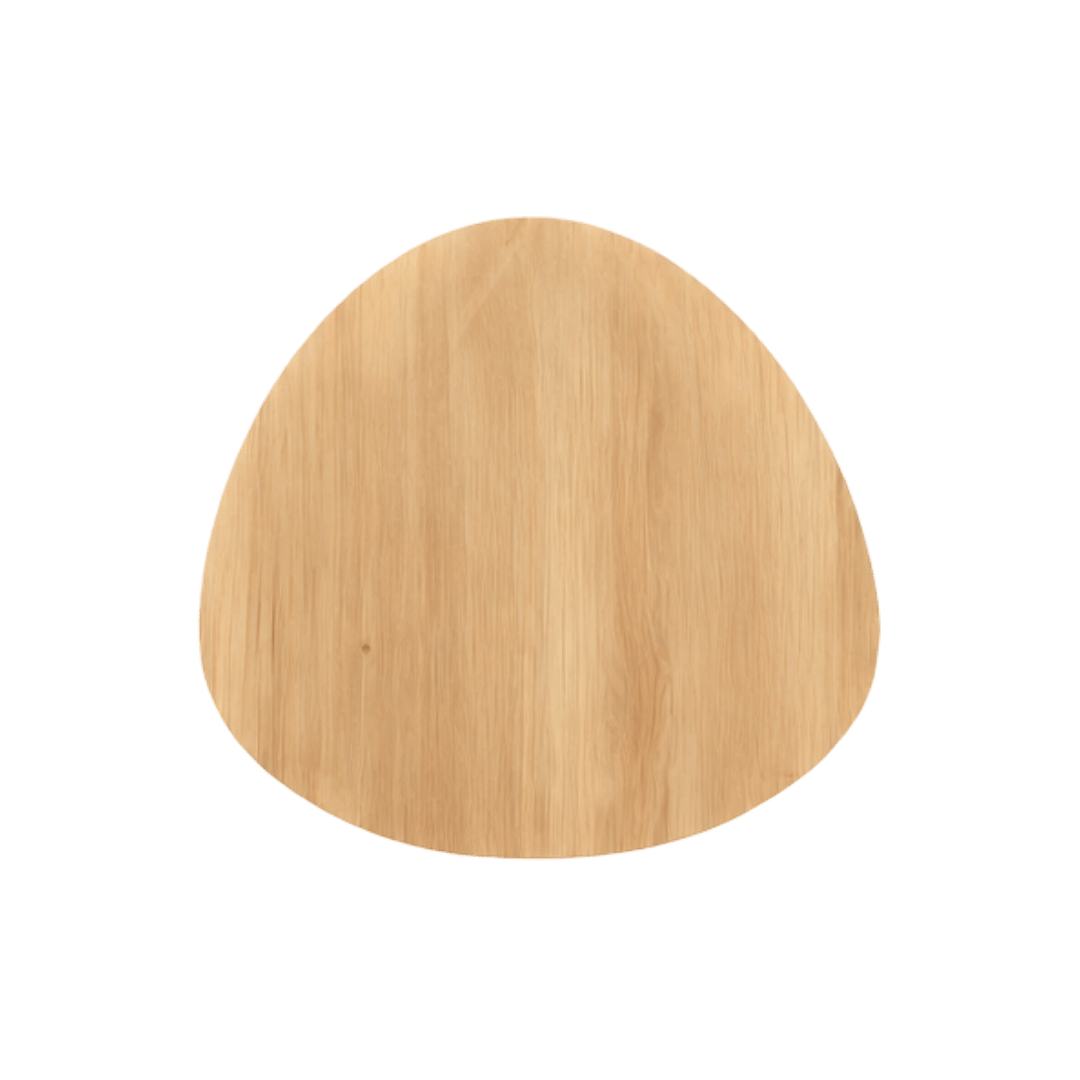 Kiezel eikenhouten tafelblad